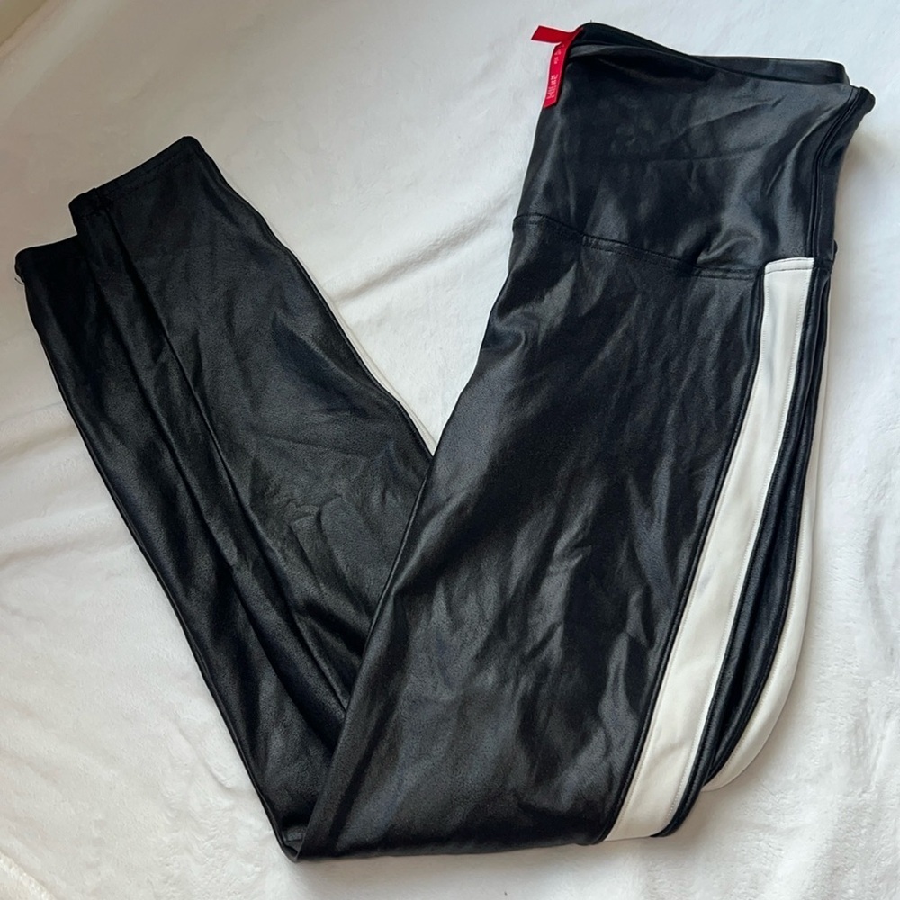 SPANX Faux Leather Leggings